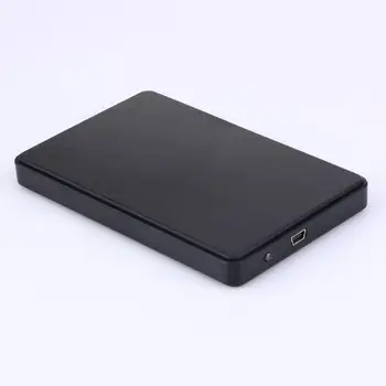 Taşınabilir 2.5 HDD muhafaza USB 2.0 harici sabit disk Kutusu Yüksek Kaliteli İnce Desteği 2TB SATA Kutusu Windows Mac OS İçin
