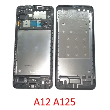 Telefon Ekran Plakası Paneli Çerçeve Samsung A12 A125F A125 A125M Orijinal Yeni Konut Orta Şasi LCD Çerçeve Yedek Parçalar