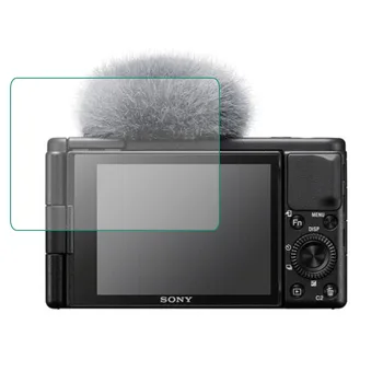 Temperli Cam Koruyucu Güvenlik Kapak Sony ZV1 ZV-1 Vlog Kamera lcd ekran Ekran koruyucu film Koruma