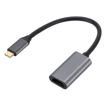 Tip C HDMI uyumlu 4K Kablo USB 3.1 HDTV Kablosu Adaptörü Dönüştürücü Ultra HD MacBook Samsung iPad Xiaomi Telefon Tablet