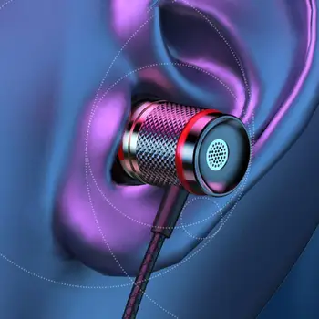 Tip-C Kablolu Kulaklıklar Kulak Bluetooth uyumlu Kulaklık Handfree Süper Bas Kulakiçi 3.5 mm stereo kulaklıklar Akıllı Telefonlar İçin
