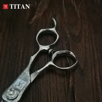 Titan profesyonel kesim makas kuaförlük makas kesme inceltme kuaför makas salon berber makas