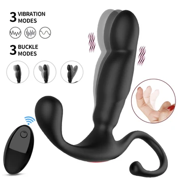 Titreşimli Anal Plug Silikon Butt Plug ısıtma Anüs Masturbator Erotik Oyuncaklar prostat masajı Seks oyuncakları Kadınlar için Erkek Eşcinsel Çiftler