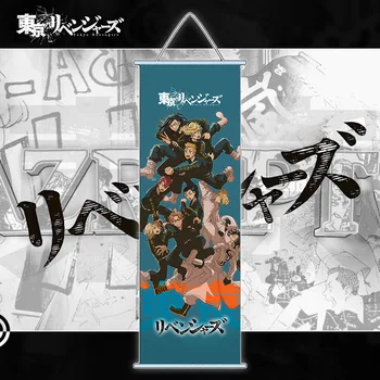 Tokyo Revengers Manjiro Sano Karikatür Anime Manga Çevre Ev Dekorasyon Posteri Kaligrafi Boyama Duvar El Sanatları Süs
