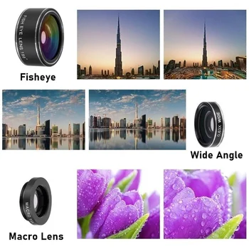 Tongdaytech Evrensel 12X Zoom Telefoto Lens Teleskop Cep Telefonu Kamera Lens İçin Klipler İle İphone Samsung SmartPhone