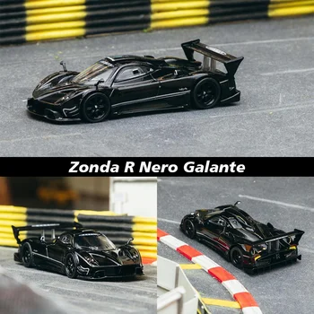 TW 1: 64 Zonda R Nero Galante Çin Özel Baskı Alaşım Diorama Araba Modeli Koleksiyonu Minyatür Carros Oyuncaklar Asfalt Çalışır