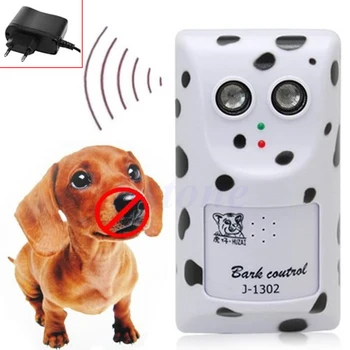 Ultrasonik İnsanca Anti Hayır Bark Cihazı Durdurma Kontrolü Köpek Havlayan Susturucu Askı