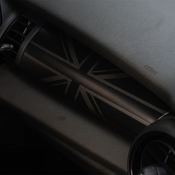 Union Jack Araba Dashboard Trim Paneli Kapak Sticker Kılıf İçin Mini Cooper One S JCW F55 F56 F57 İç Araba-Şekillendirici Aksesuarları