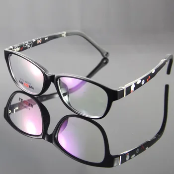 Unisex Çocuk Gözlük Çerçeveleri Erkek Kız Gözlük Çerçevesi Optik Gözlük Çerçevesi Öğrenci Gözlük için Uygun miyopi ambliyopi