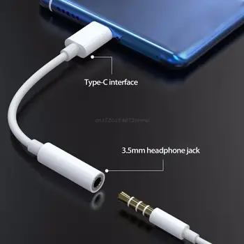 USB C 3.5 mm Adaptör Tipi C 3.5 Jack Kulaklık Dönüştürücü Kulaklık Kablosu için huawei Mate10 Pro P20 xiaomi için
