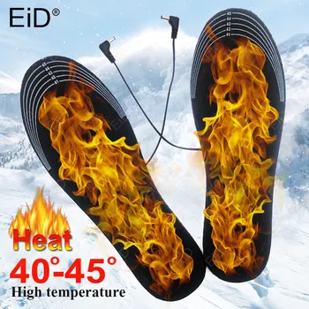 USB ısıtma Tabanlık Ayak kış sıcak ısıtmalı tabanlık Spor Açık ısı Tabanlık Ayakkabı Pedleri Kayak Yıkanabilir sıcak termal Pedler