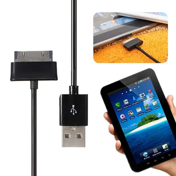 USB Şarj Kablosu Samsung Galaxy Tab2 GT-P3113TS Tablet P3110 P3100 P5100 P5110 P6200 P7500 N8000 P6800 P1000 Veri Sync Kablosu