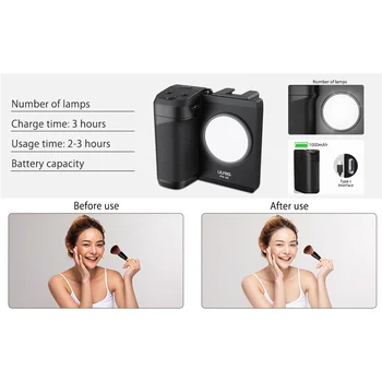 UURİG PH - 10 Telefon CapGrip El Selfie Güçlendirici Bluetooth uzaktan kumanda soketi Dolgu İşığı Lambası ile iPhone 14 13 Samsung