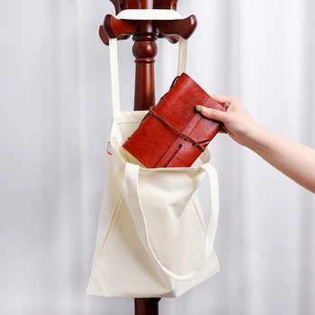 Uygun Saf Renk Büyük Kapasiteli alışveriş çantası Eko Tote Pamuklu Bez Kullanımlık Kadın Erkek Keten Basit saklama çantası Hediye