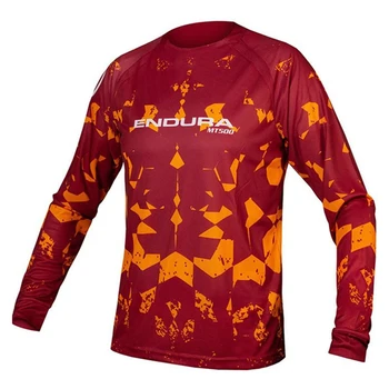 Uzun Kollu Formalar Motokros Forması Endura Motosiklet Dağ Bisikleti Endura Forması DH T Shirt Elbise Maillot Ciclismo Yokuş Aşağı