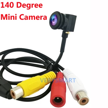 VERYSMART 140 Derece Geniş Açı HD Video 700TVL Analog Kamera Mini Ev Güvenlik Gözetim Mikro Kamera
