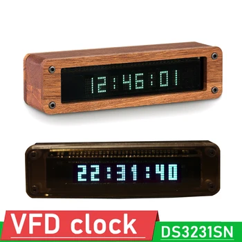 VFD Saat VFD Ekran Masaüstü Dijital elektronik Saat ekran zaman / tarih / sıcaklık floresan tüp için 5 V araba ev