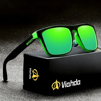 Viahda Polarize Güneş Gözlüğü Erkekler Vintage Ayna Gözlük güneş gözlüğü Kadınlar İçin Sürüş Gözlük gafas de sol