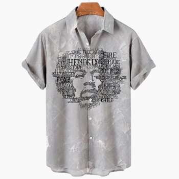Vintage Hawaiian erkek gömleği Kafatası Baskılı Kısa Kollu Casual Streetwear Yaz Plaj Gömlek Erkekler İçin Giyim Camisa Masculina