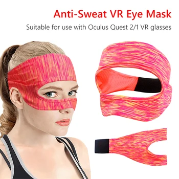 VR Gözlük Göz Maskesi Anti-ter Kapak Ter Bandı Sanal Gerçeklik Kulaklık Aksesuarları Oculus Quest 2