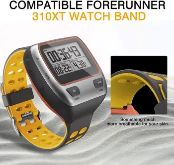 Watchband Forerunner 310XT Renkli Spor Silikon Yedek saat kayışı Forerunner 310XT Bileklik