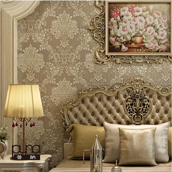 Wellyu ontinental Şam Duvar Kağıdı Romantik Düğün Odası Yatak Odası Tam Dükkanı Oturma Odası Arka Plan Duvar Kağıdı Dokunmamış