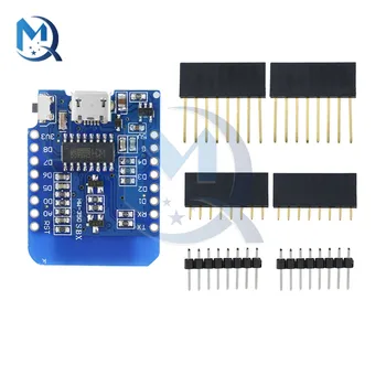 WeMos D1 MİNİ ESP8266 ESP - 12F ESP-12 CH340G CH340 USB WIFI Geliştirme Kurulu D1 Mini NodeMCU IOT Kurulu Arduino için