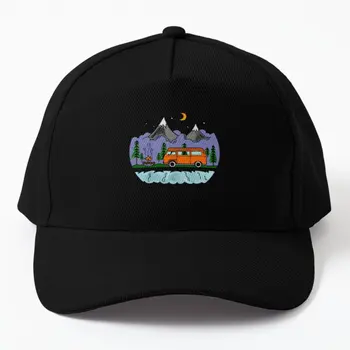 Westfalia Campervan Kamp Dağ Nig Beyzbol Şapkası Şapka Bahar
 Yaz Açık Casquette Kaput Rahat Erkek Balık