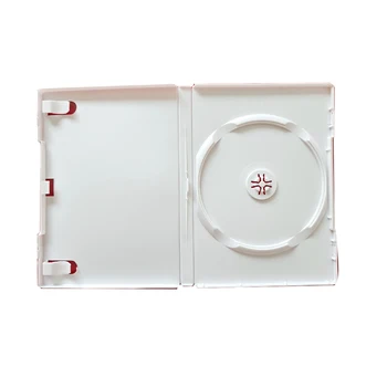 Wii Aksesuarları İçin PP Plastik Tek Diskli Oyun Diski Ambalaj Kutusu DVD Disk saklama kutusu