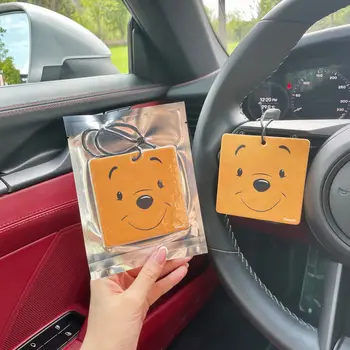 Winnie the Pooh Disney Araba Hava Spreyi Araba Aroma Koku Adet Otomobil Asılı Süsleme Kapalı Araba Kalıcı Deodorant