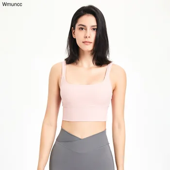 Wmuncc 2022 Mesh Geri Spor Sutyeni Acısını Üst Kadın Yoga Koşu Darbeye Dayanıklı Spor İç Çamaşırı Askısı Yüksek Darbe