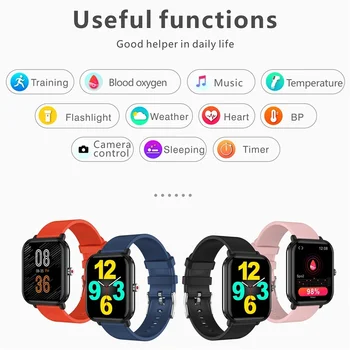 Xiaomi 2022 yeni akıllı izle Bilezik Kadın erkek Tam Dokunmatik Ekran Spor Spor İzle IP67 Su Geçirmez Bluetooth Müzik Smartwatch