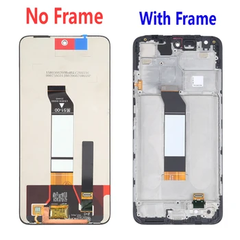 Xiaomi Redmi için Not 10T 5G M2103K19Y M2103K19I LCD Ekran Ekran Dokunmatik Panel Sayısallaştırıcı Meclisi
