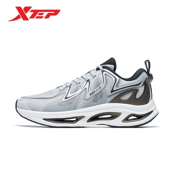 Xtep koşu ayakkabıları Erkekler Hafif Nefes Retro spor ayakkabı Temelleri Koşu Sneakers 878419110044