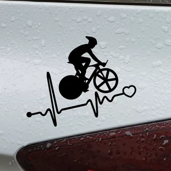 XY Aşk Sürme Bisiklet Bisiklet Yansıtıcı Çıkartması Araba Sticker Çıkartmaları Araba Arka Cam Vücut Oto Bonnet 15cm X 11CM