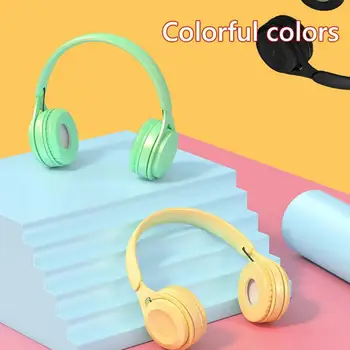 Y08 Kablosuz mikrofonlu kulaklıklar Katlanabilir oyun kulaklığı Bluetooth uyumlu Kulaklık Müzik Kulaklık baş üstü kulaklık seti