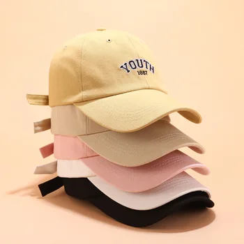 Yaz Erkek Kadın Düz Kavisli Güneşlik beyzbol şapkası Kadın nakış mektup Moda Snapback sunbonnet Ayarlanabilir Kapaklar A30