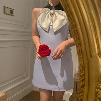 Yaz High-end Mizaç Elbise Kadın 2021 Kore Versiyonu Niş Tasarım Duygusu Moda İnce ve Aristokrat