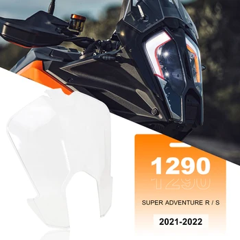 Yeni 2022 2021 Motosiklet Aksesuarları Akrilik Far Koruyucu Güvenlik İçin 1290 Süper Macera S & R ışık koruma kapağı