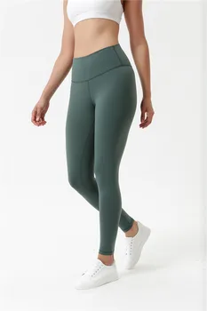 Yeni Avrupa ve Amerikan Yoga Pantolon kadın kalça kaldırma spor fitness pantolonları yüksek bel ince Yoga Spor dokuz puan