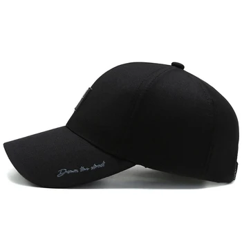 Yeni Erkek Kap Snapback Şapka Kapaklar beyzbol şapkası Yüksek Kaliteli Lüks Erkek Kapaklar Retro Baba Amca beyzbol şapkası Şapka Erkekler için Rahat Şapka