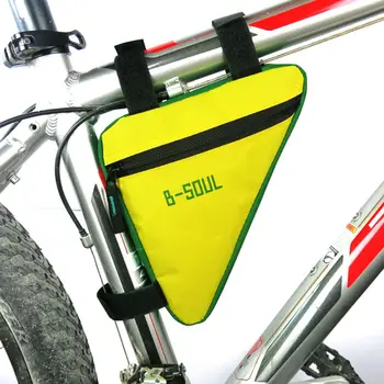 Yeni Eyer Çantası Bisiklet Dağ Bisikleti Üçgen Kiti Üst Tüp Çapraz Çanta Bisiklet ekipman parçaları