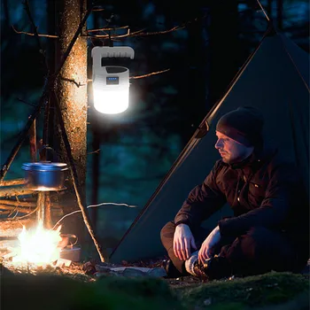 Yeni güneş kamp ışık USB şarj edilebilir ampul açık su geçirmez çadır lambası taşınabilir fenerler acil durum ışıkları BARBEKÜ yürüyüş için