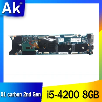 Yeni Lenovo ThinkPad X1 karbon 2nd Gen Laptop Anakart Anakart W8P ı5-4200 8GB FRU 00UP971 04X5586 00HN775 04X6403 00HN763
