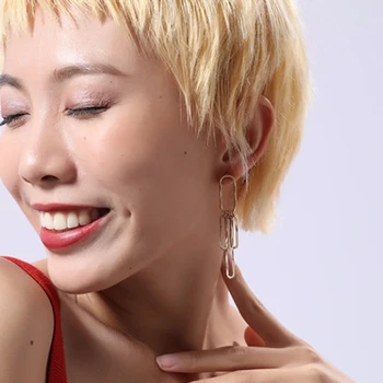 Yeni sallanan küpe Kadınlar için Goth Takı Altın Renk Gümüş Renk Alaşım Kore Moda Toptan Dangle Trend Ürünleri