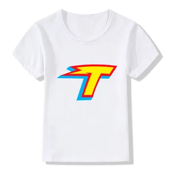 Yeni Sevimli Thundermans TV Şovları Baskı T-Shirt Yaz Çocuk T Shirt Bebek Kız Erkek Giysileri Moda Streetwear Tops