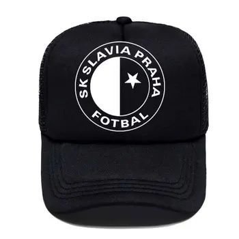 Yeni SK Slavia Praha beyzbol şapkası Çek Cumhuriyeti Prag Baskı Kadın Erkek Unisex Ebeveyn-çocuk Şapkaları Örgü Vizör Açık güneş şapkası