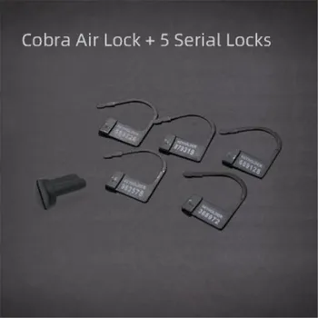 Yeni Tasarım Hava Kilidi Pin Cobra Cock Cage ile 5 adet Plastik Tek kullanımlık Kod Kilidi Erkek İffet Cihazı Aksesuarları Kilit Seks Oyuncakları
