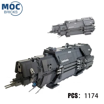 Yeni Uzay Savaşları Film Serisi Uzay Savaş Gemisi Halo Ayağı Sonbahar model seti MOC oyuncak inşaat blokları Yılbaşı Hediyeleri