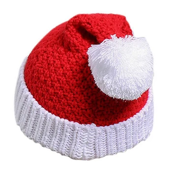 Yetişkin Noel şapka sonbahar ve kış Noel Baba örme yün şapka Cadılar Bayramı hediye yün şapka erkekler ve kadınlar earmuffs şapka